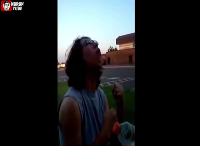 Video: His epic response to drugs (warning to the audience)